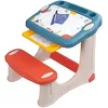Image de Smoby - Pupitre Magique - Bureau pour Enfant - Feutre Effaçable - 3 Rangements + Tiroir à Glissières - 12 Accessoires Inclus - A Partir de 2 Ans - Fabrication Française