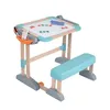 Image de Smoby - Bureau Modulo Space - Transformable en Tableau Double Face - 80 Accessoires Inclus - Dès 3 Ans - 420304