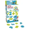 Image de Smoby - 48 Chiffres Magnétiques - Pour Tableau ou Bureau - 2 Couleurs - Bleu et Vert - Signes Mathématiques Inclus - 430101