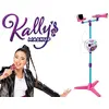 Image de Smoby - Kally's Mashup - Microphone sur Pied - Réglable en Hauteur - 4 Chansons + 4 Mélodies - Lumières Colorées - 520124