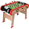 Image de Smoby - Babyfoot Champions - Structure et Pieds en Bois - Poignées Ergonomiques, Lanceur de Balles, Joueurs - 2 Balles en Liège Incluses - A Partir de 8 Ans - Fabrication Française