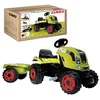 Image de Smoby - Claas Tracteur Farmer XL + Remorque - Tracteur à Pédales Enfant - Siège Ajustable - Volant avec Klaxon - Capot Ouvrable - A Partir de 3 Ans - Fabrication Française