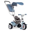 Image de Smoby - Tricycle Baby Balade Plus Bleu - Vélo Evolutif Enfant Dès 10 Mois - Roues Silencieuses - Frein de Parking - 741400