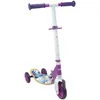 Image de SMOBY - Reine des Neiges - Patinette 3 roues silencieuses - Guidon réglable - Trottinette enfant en bois et métal