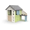Image de Smoby Life - Maison Pretty + Cuisine dété - Plaque Grill et évier - 17 accessoires - Matière Recyclée - Dès 2 Ans