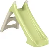 Image de Smoby Life 7600820629 Toboggan Enfant XS Beige et Vert - Surface de Glissement 90 cm - Marches antidérapantes - Prise d'eau Cascade - Compact et Facile à Ranger - Convient à partir de 2 Ans