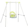 Image de Smoby - Portique Métal Baby Swing - Balançoire Bébé - Intérieur/Extérieur - Hauteur 118 cm - Traité Anti-UV - Matière recyclée - A Partir de 6 Mois - Fabrication Espagnole