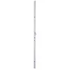 Image de Gâche en applique à recouvrement réglable 9 à 20mm pour carénées EXCLUSIVE gauche blanc - VACHETTE - 14709000
