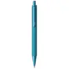 Image de RHODIA 9386C - Stylo-Bille Rechargeable scRipt Corps Hexagonal en Aluminium Brossé - Turquoise - Pointe Rétractable à Bille Haute Précision 0,7 mm, Encre Noire - Collection scRipt