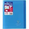 Image de Clairefontaine 951402C - Cahier Koverbook Bleu 17x22cm 96p GC Polypro
