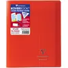 Image de Clairefontaine 951404C - Cahier Koverbook Rouge 17x22cm 96p GC Polypro
