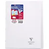 Image de Lot de 10 Cahier Kover Book 24x32, 48p./24 feuilles 90 g/m² piquées, couv. transparentes incolore, quadrillé 5x5