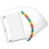 Image de Elba 100204603 Index extra large en mylar Multicolore Format A4