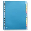 Image de Elba School life Intercalaire 12 positions A4+ Couleurs Assorties