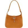 Image de Lamarthe - Sac porté épaule en Cuir Paris orange - 32x30x8 cm OS