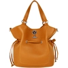 Image de Lamarthe - Sac porté épaule Paris en Cuir orange - 28x31x13,5 cm OS