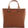 Image de Lamarthe - Sac à main en Cuir Fidèle cognac - 25x23x12 cm OS