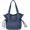 Image de Lamarthe - Sac porté épaule en Cuir Paris marine - 23x24x12 cm OS