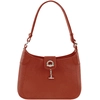 Image de Lamarthe - Sac porté épaule en Cuir Paris argile - 32x30x8 cm OS