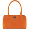 Image de Lamarthe - Sac porté épaule en Cuir Paris orange - 33x20x15 cm OS