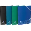 Image de OXFORD Protège-Documents avec Elastique Oceanis A4 80 vues / 40 Pochettes Couverture Polypro recyclé Opaque Couleurs Aléatoires