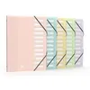 Image de Trieur Standard School Life A4 Pastel - 12 positions OXFORD