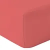 Image de TOISON D'OR - Drap Housse Alabama 160x200cm - Rose Groseille - 100% Coton - Design épuré Esprit Moderne - Doux & Resistant - Bonnet de 30cm - Lit 2 Personnes - Lavable 60°C
