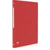 Image de OXFORD Classeur Memphis A4 Dos 20mm 4 Anneaux Ronds Couverture Polypro Rouge