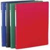 Image de Classeur Neutre A4 Dos 20mm 4 Anneaux Ronds Couverture Polypro Vert
