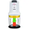 Image de Tefal MQ7231 Hachoir électrique 0,5 l Noir, transparent, blanc 500 W   Hachoir électrique d'aliments (0,5 l, 0,3 kg, France, Noir, Transparent, Blanc, Plastique, Boutons)