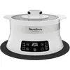 Image de Moulinex Steam Up Cuiseur Vapeur 8 Programmes S'adapte à Tous les Formats de Plats Nettoyage Facile Nutriments Préservés Rangement Facile Livret de Recette Blanc VJ504010