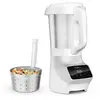Image de Blender chauffant MOULINEX SOUP et  PLUS LM926B00 BLANC 2L + bol vapeur
