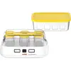 Image de SEB La Yaourtiere 2 Avec écran LCD 2 Programmes automatique Yaourt 8 pots Fromage Blanc Frais 1 L Livret de recettes inclus YG500210