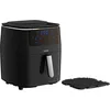 Image de Tefal FW2018 Easy Fry Grill & Steam Friteuse à air chaud, 3 en 1 (friteuse à air chaud, grill et cuiseur vapeur), avec 7 programmes automatiques, capacité : 6,5 l, minuteur, noire