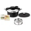 Image de Autocuiseur SEB cocotte 3 en 1 TEMPO 6L noir