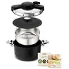 Image de Autocuiseur - SEB - 6L - Clipso Tempo 3 En 1 - Noir