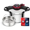 Image de Autocuiseur Seb P4624926 Cocotte-minute® ClipsoMinut'® Cocotte à la Française 9 L Inox et Noir en occasion ou reconditionné