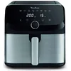 Image de Moulinex Easy Fry Mega, friteuse à air, capacité extra-large 7,5 L, jusqu'à 8 personnes, 8 programmes préréglés, taille compacte, application avec recettes, lavable au lave-vaisselle, EZ855D