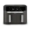 Image de Friteuse sans huile Moulinex Dual Easy Fry XXL EZ942HF0 2700 W Gris en occasion ou reconditionné