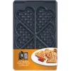 Image de Tefal Coffret Snack Collection - 2 plaques gaufre coeur + 1 livre de recettes XA800612