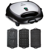 Image de Appareil à Gaufre Multifonction 3 plaques Amovibles Grill SW614831 TEFAL