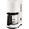 Image de Krups F1830110 Cafetière Aroma, Blanc/Noir,24,6 x 19,40 x 27,8 cm