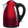 Image de Tefal KI110511 bouilloire 1,7 L 2400 W Noir, Rouge, Acier inoxydable
