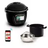 Image de Cookeo MOULINEX CE902800 noir touch wifi 6 L, 13 modes de cuisson, 250 recettes