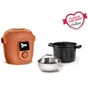 Image de Moulinex - Cookeo  Ce8211f0 Cookeo Simplicity Terracotta - 6l (Jusqu'à 6 Personnes) - 150 Recettes