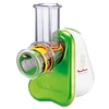Image de Moulinex DJ753315 Fresh Express Trancheuse + 3 Accessoires Blanc/Vert Métallisé 150 W