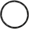 Image de Seb Joint silicone pour cocotte-minute, Diamètre 24,5 cm, Compatible avec les autocuiseurs Clipso Essential 6 L, 7,5 L, 9 L, Noir X1010006