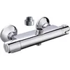 Image de Robinet thermostatique douche Breva de ROUSSEAU - Laiton - Sécurité anti-brûlure - Inverseur intégré