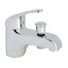 Image de Mitigeur bain/douche monotrou chromé ROUSSEAU - Certifié NF - Garantie 10 ans