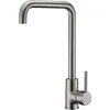 Image de ROUSSEAU Robinet mitigeur de cuisine Kiloo - Sans douchette - Gris inox